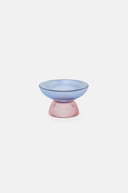 Gorman - Glass Footed Bowl Sml - multi