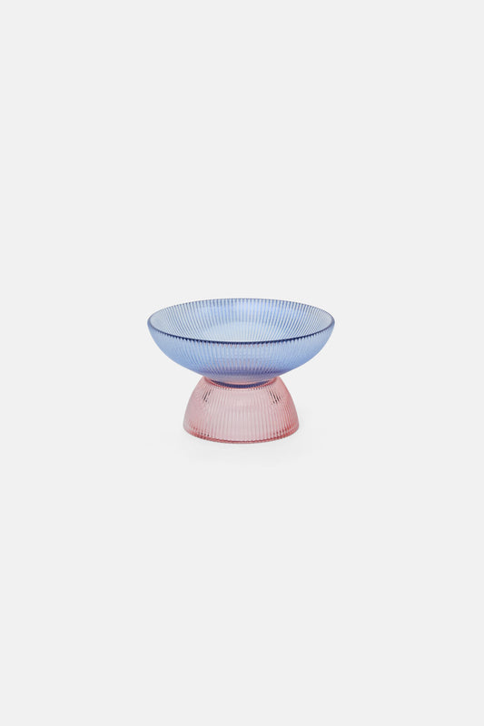 Gorman - Glass Footed Bowl Sml - multi