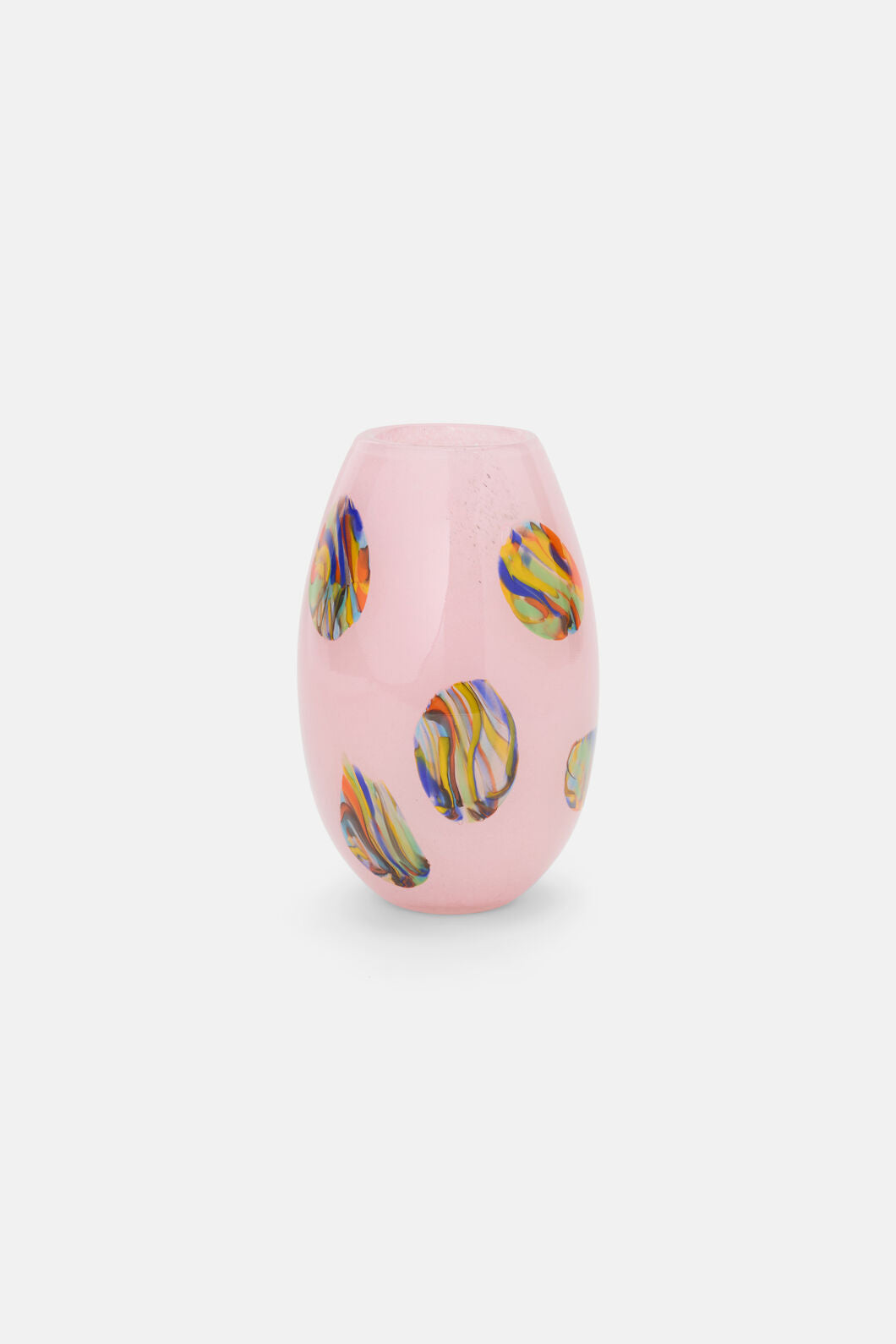 Gorman - Pink Spotted Vase Sml - multi