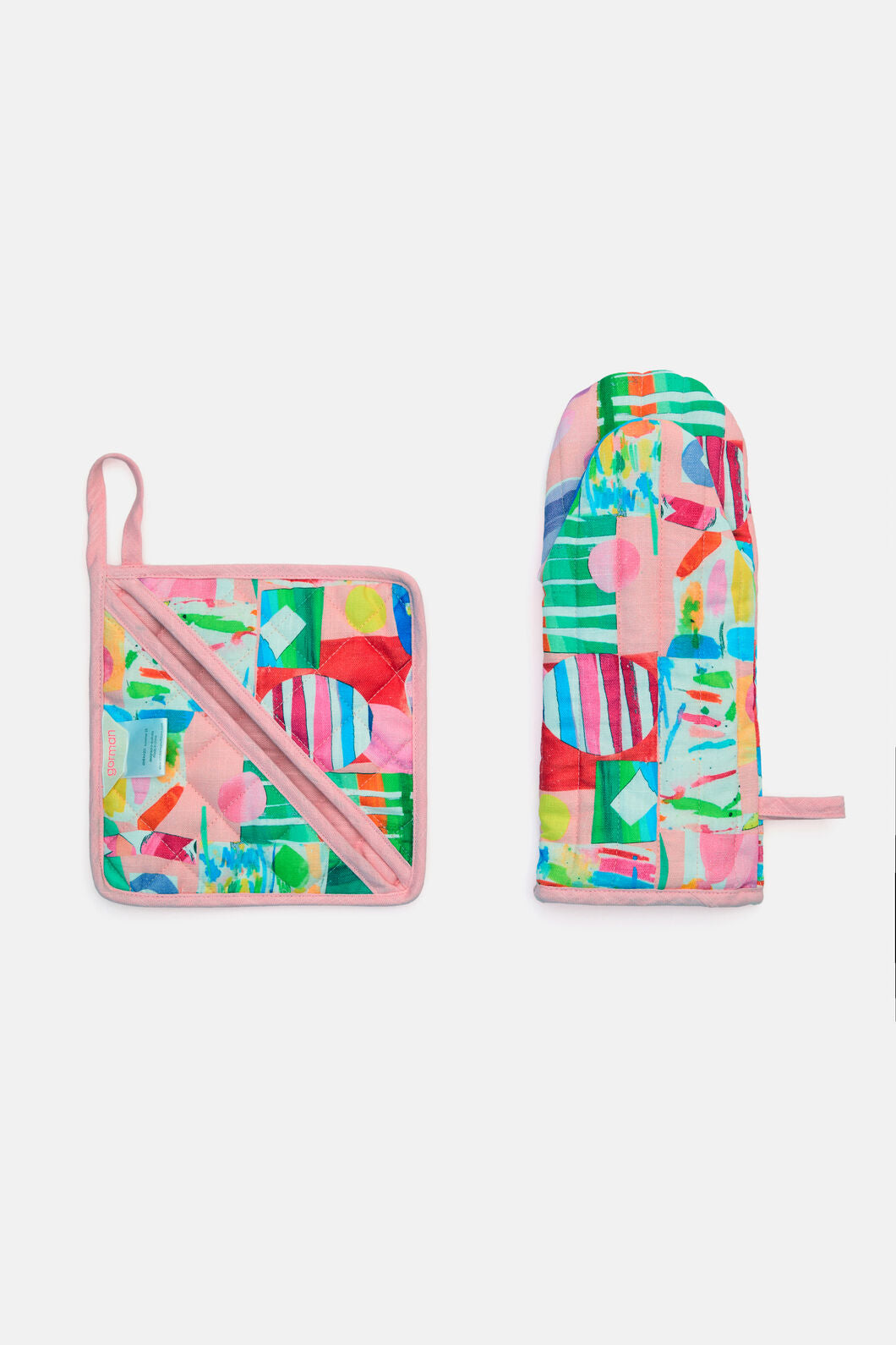 Gorman - Montage Oven Mitt Set - print