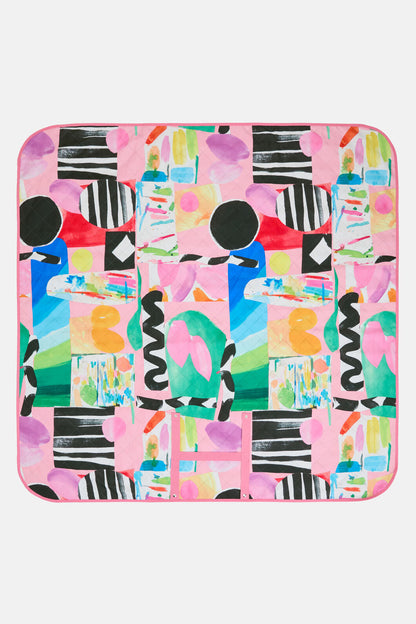 Gorman - Montage Picnic Rug - print