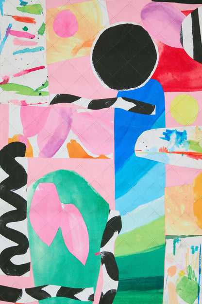 Gorman - Montage Picnic Rug - print