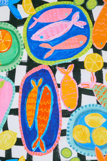 Gorman - Alfresco Beach Towel - print