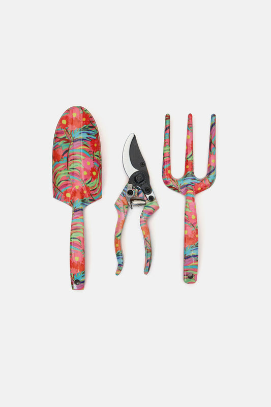 Gorman - Festive Garden Tool Set - print