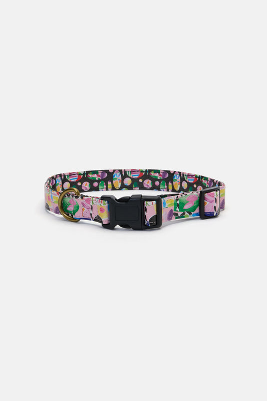 Gorman - Montage Pet Collar Lge - print