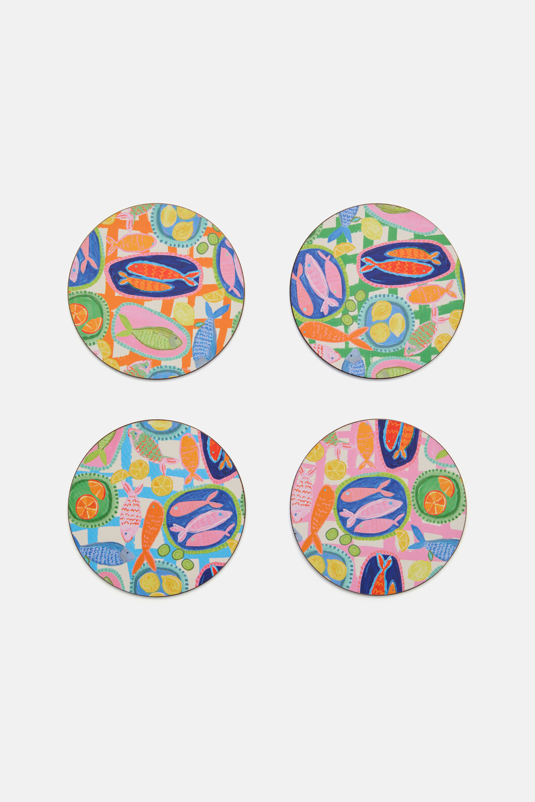 Gorman - Alfresco Coaster Set - print