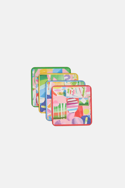 Gorman - Montage Coaster Set - print
