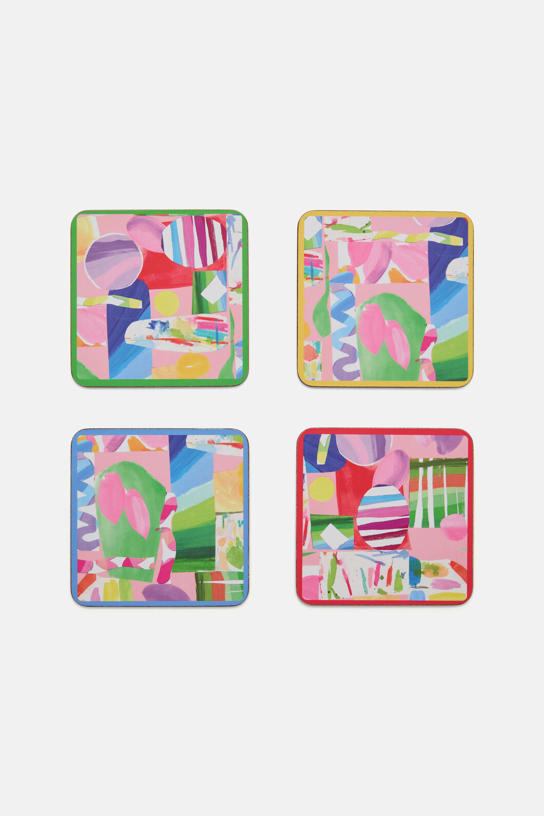 Gorman - Montage Coaster Set - print