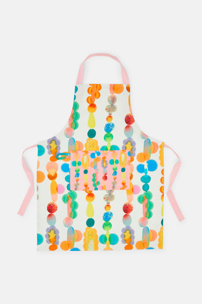 Gorman - Rainbow Drops Apron - print