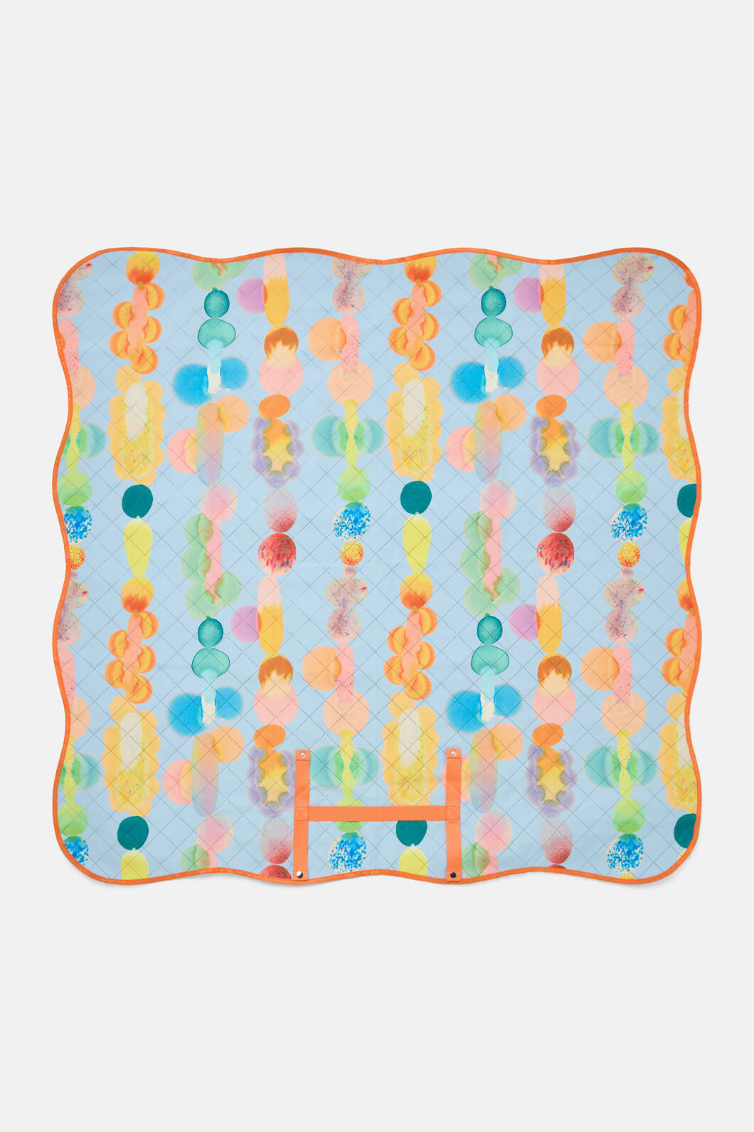 Gorman - Rainbow Drops Picnic Rug - print