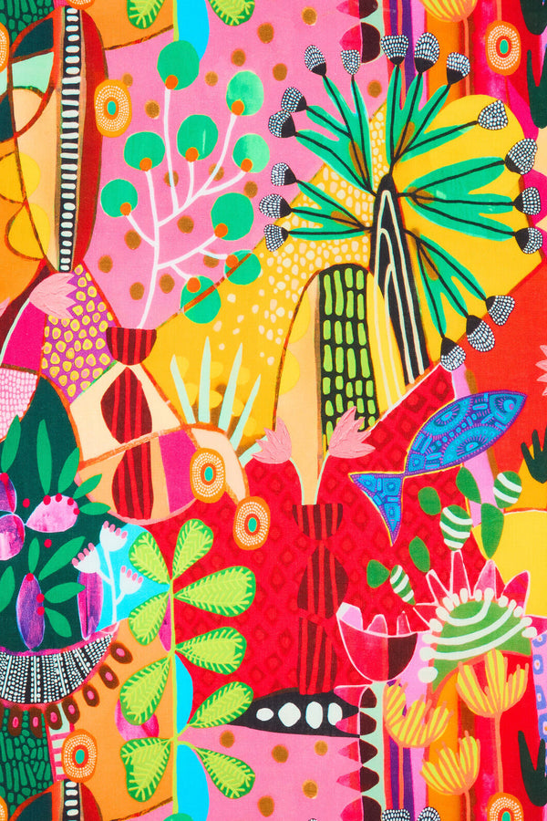 Gorman - Lola's House Tea Towel Set - print