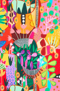 Gorman - Lola's House Napkin Setx 4 - print