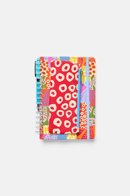 Gorman - Lola's Patchwork Book Pen Case - print