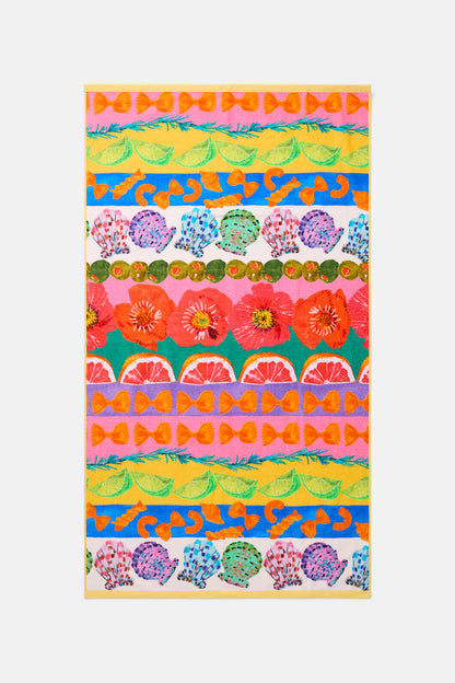 Gorman - Antipasto Beach Towel - print