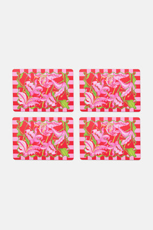 Gorman - Pop Lily Placemat Set 4 - print