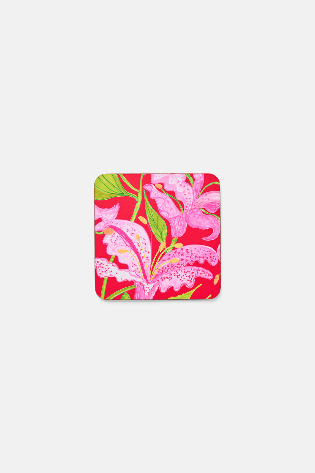 Gorman - Pop Lily Coaster Set 4 - print