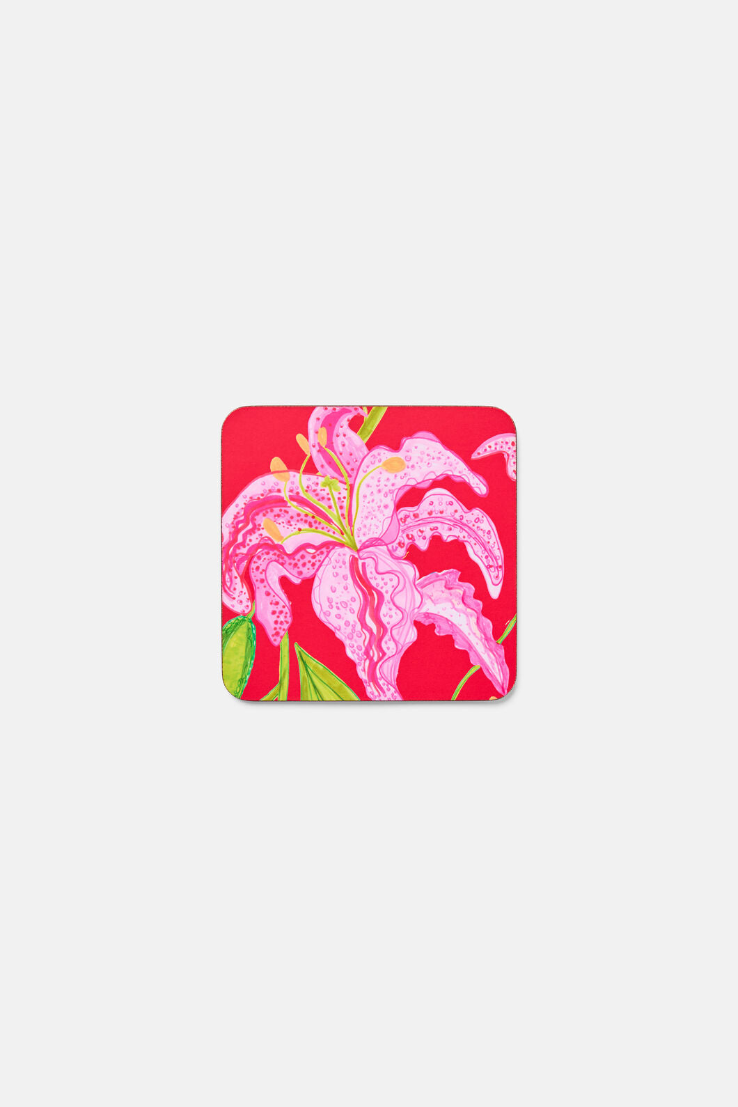 Gorman - Pop Lily Coaster Set 4 - print