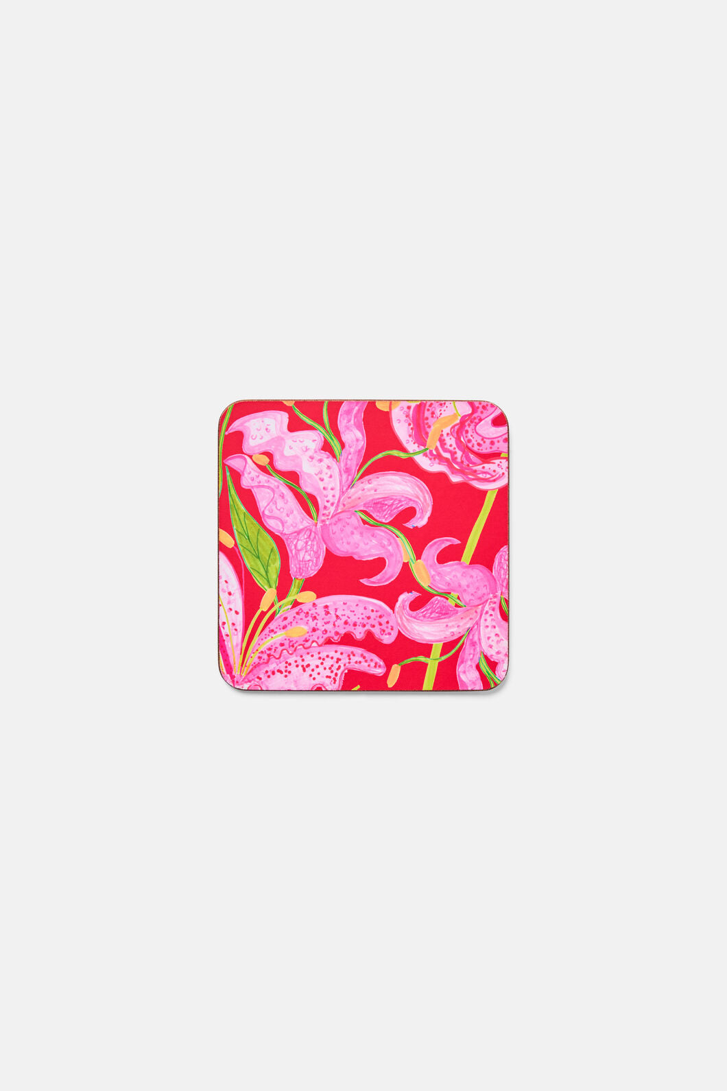 Gorman - Pop Lily Coaster Set 4 - print