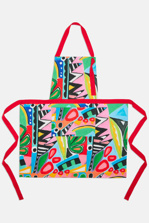 Gorman - Zebra Concepts Apron - print