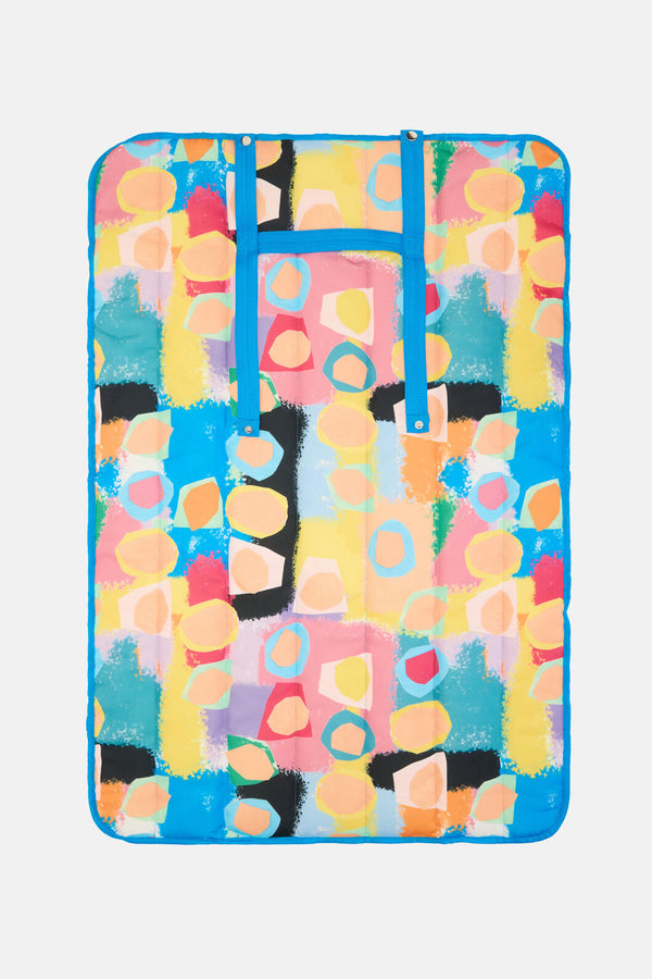 Gorman - Peach Eclipse Pet Travel Mat - print