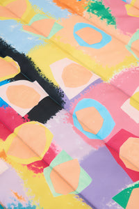 Gorman - Peach Eclipse Pet Travel Mat - print