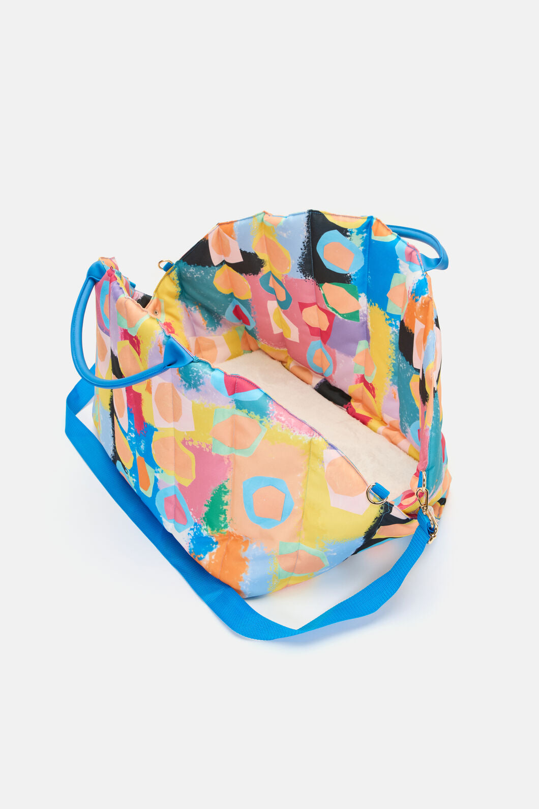 Gorman - Peach Eclipse Pet Car Seat Bag - print