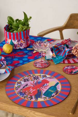 Gorman - Le Pique-Nique Placemat Set 4 - print
