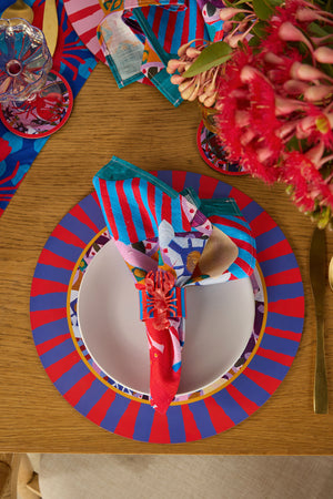 Gorman - Le Pique-Nique Napkin Set 4 - print