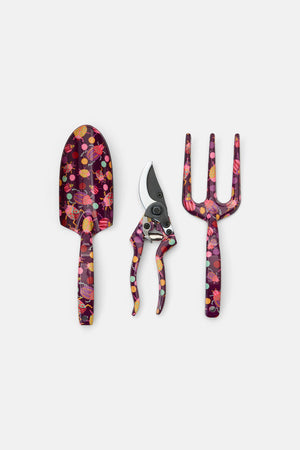 Gorman - Plum Beetle Garden Tool Set - print