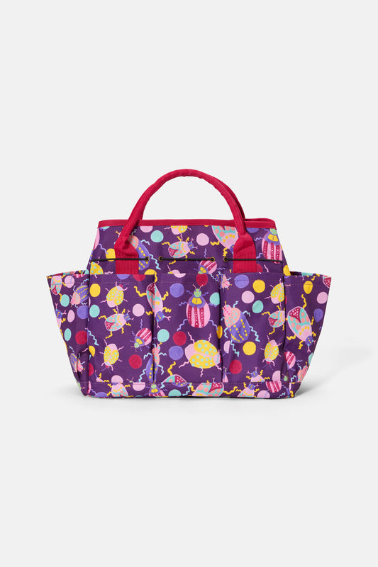 Gorman - Plum Beetle Garden Bag - print