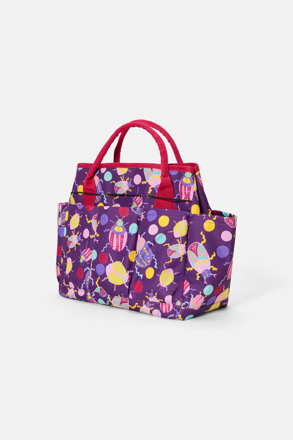 Gorman - Plum Beetle Garden Bag - print
