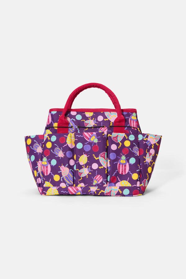 Gorman - Plum Beetle Garden Bag - print
