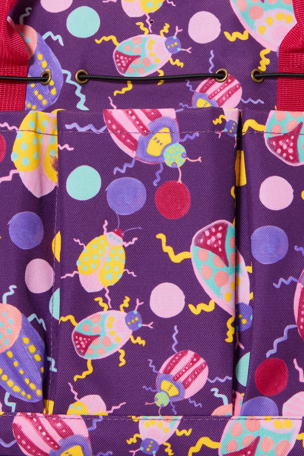 Gorman - Plum Beetle Garden Bag - print