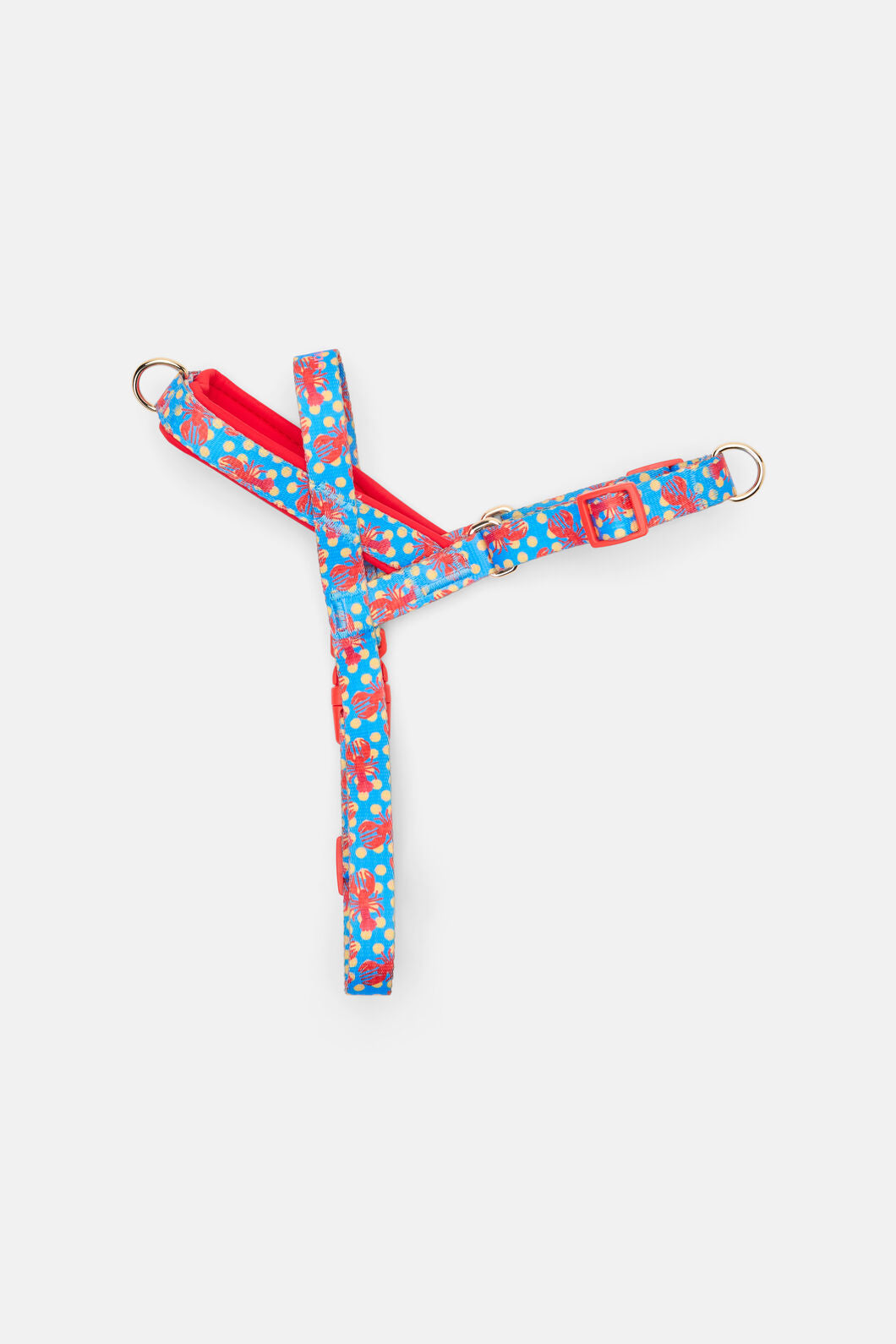 Gorman - Lobster Pet Harness Med - print