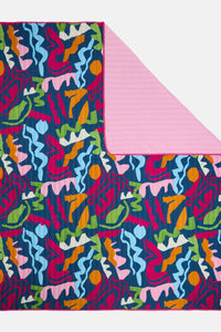 Gorman - Fluid Rhythm Quilted Coverlet-KB - print
