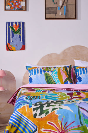 Gorman - Living Tapestry Bed Linen-KB - print