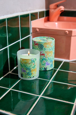Gorman - Orchid Safari Candle Gift Box - print