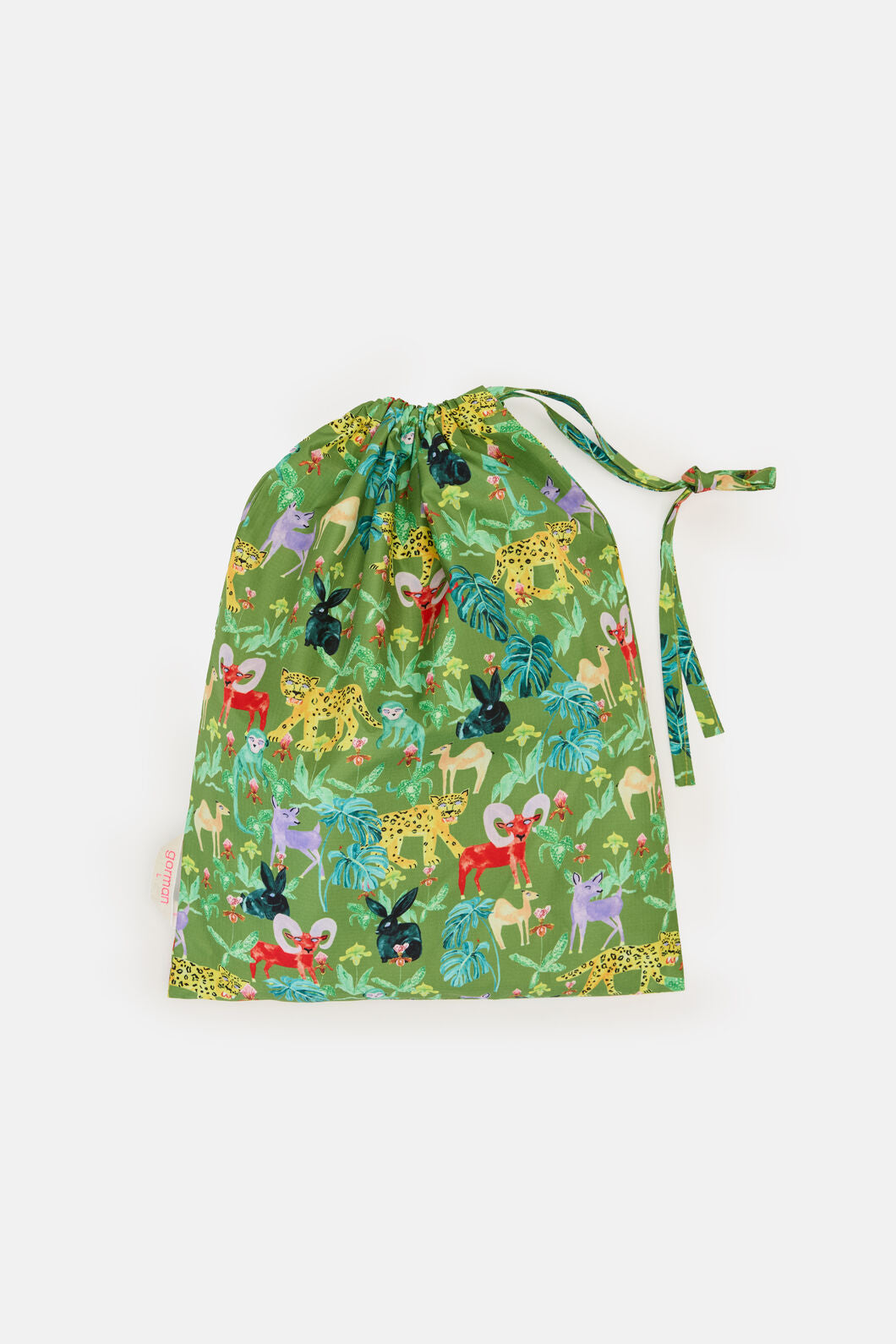Gorman - Orchid Safari Quilted Slippers - print