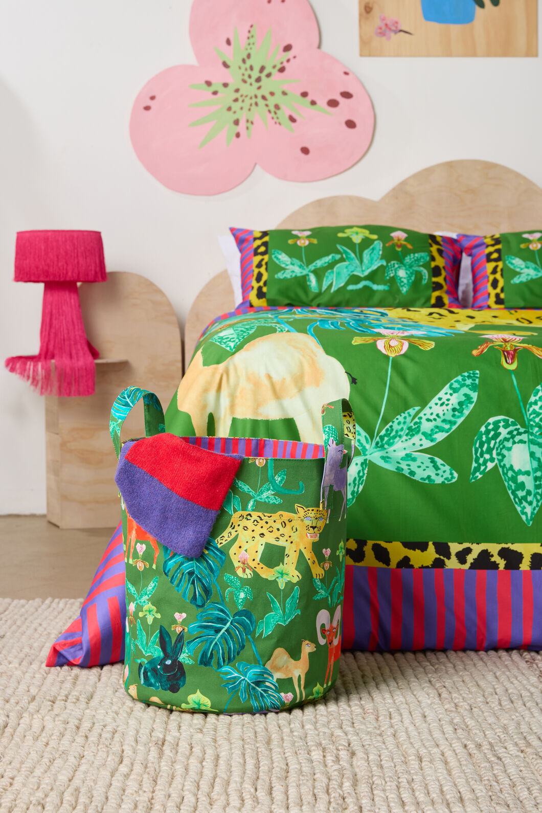 Gorman - Orchid Safari Hamper - print