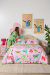 Gorman - Electric Eden Bed Linen-QB - print