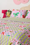 Gorman - Electric Eden Quilted Coverlet S/D - print