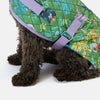 Orchid Safari Quilted Dog Coat