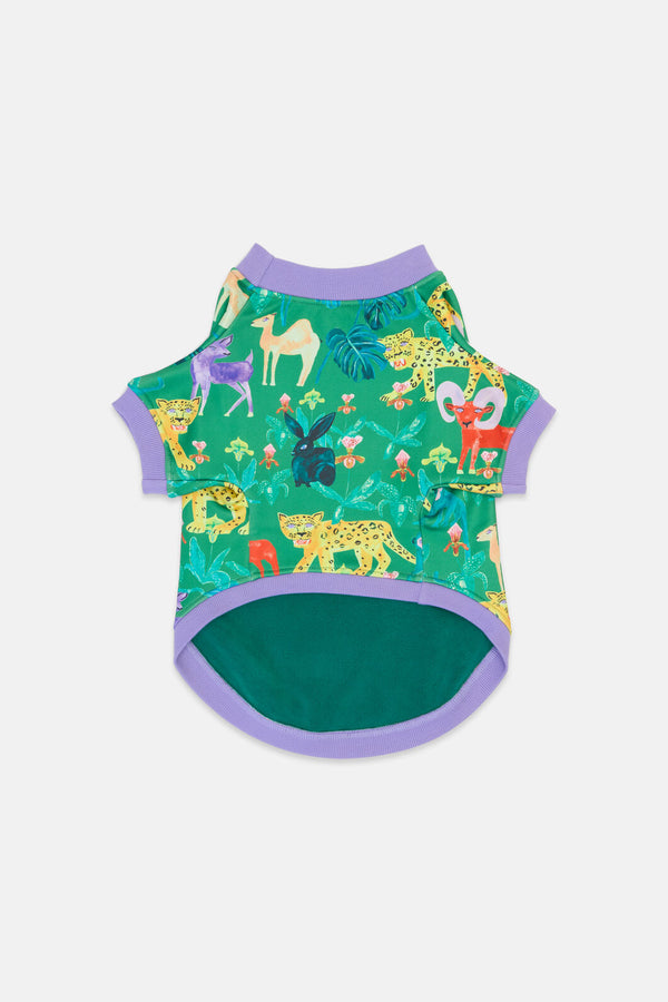 Gorman - Orchid Safari Fleece Pet Jumper - multi