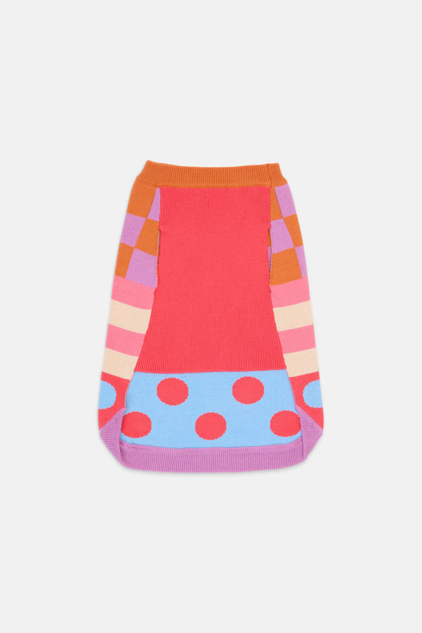 Gorman - Pattern Party Knitted Dog Jumper - multi