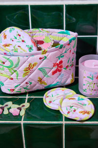 Gorman - Electric Eden Quilted Tub Lge - print