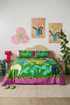 Gorman - Orchid Safari Bedding Set KB - print