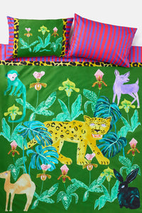 Gorman - Orchid Safari Bedding Set KB - print
