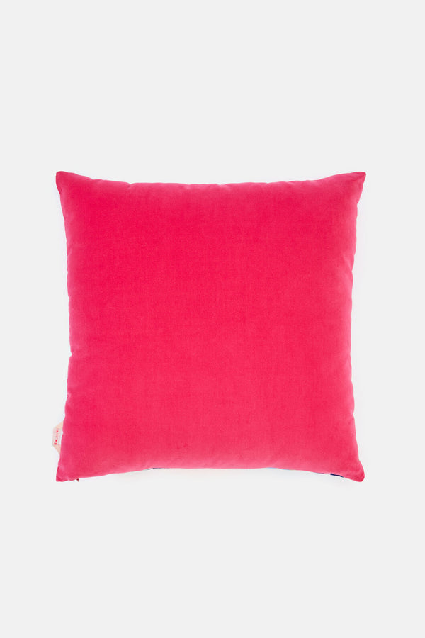 Gorman - Canopy Circus Velvet Cushion - print