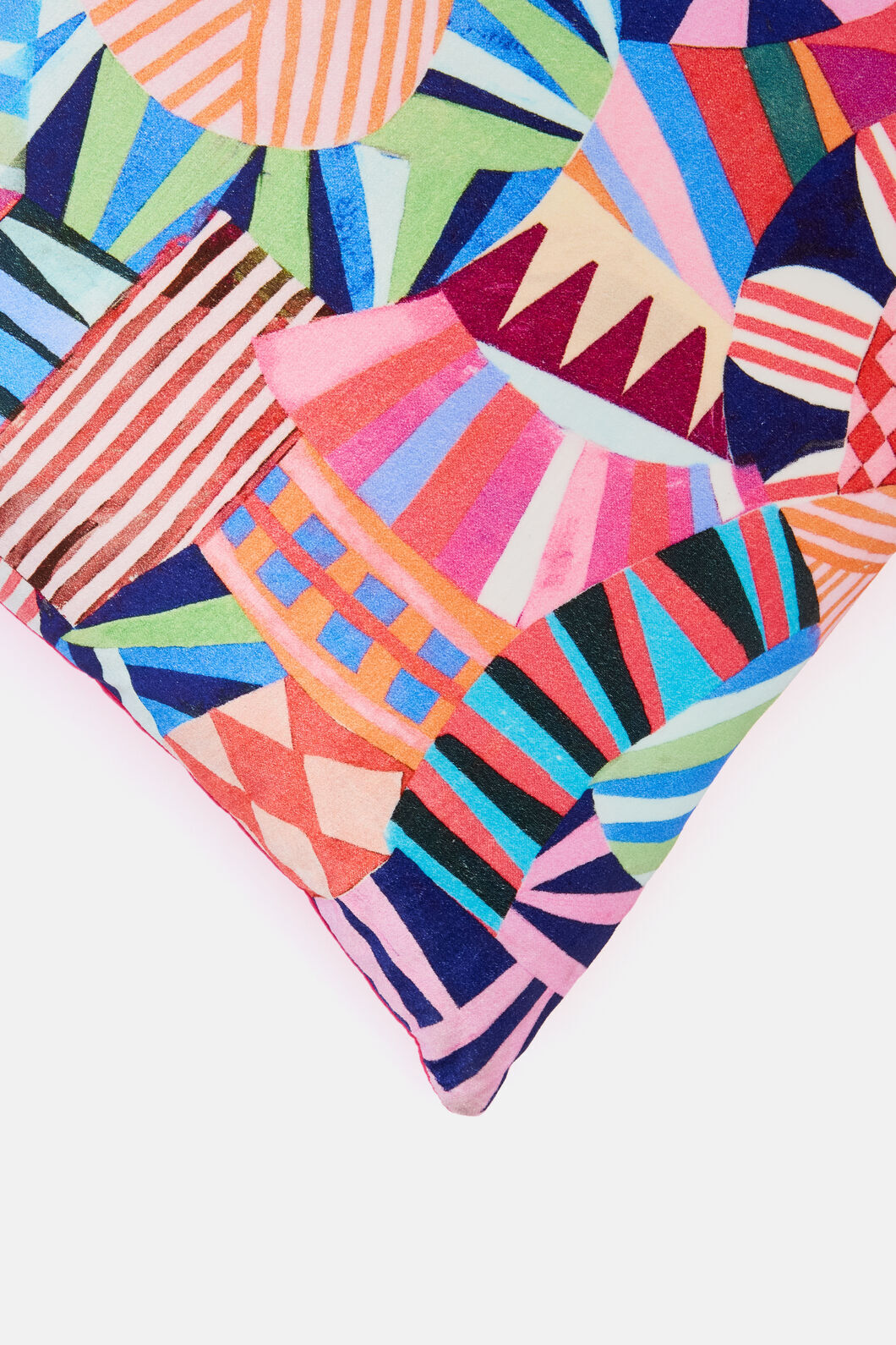 Gorman - Canopy Circus Velvet Cushion - print