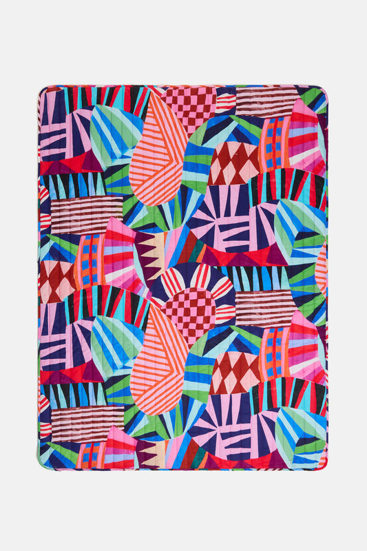 Gorman - Canopy Circus Velvet Throw - print